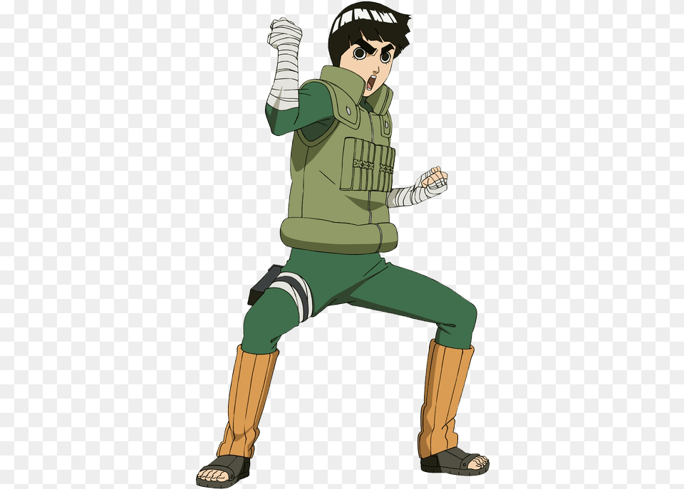 Rock Lee, Boy, Child, Male, Person Png