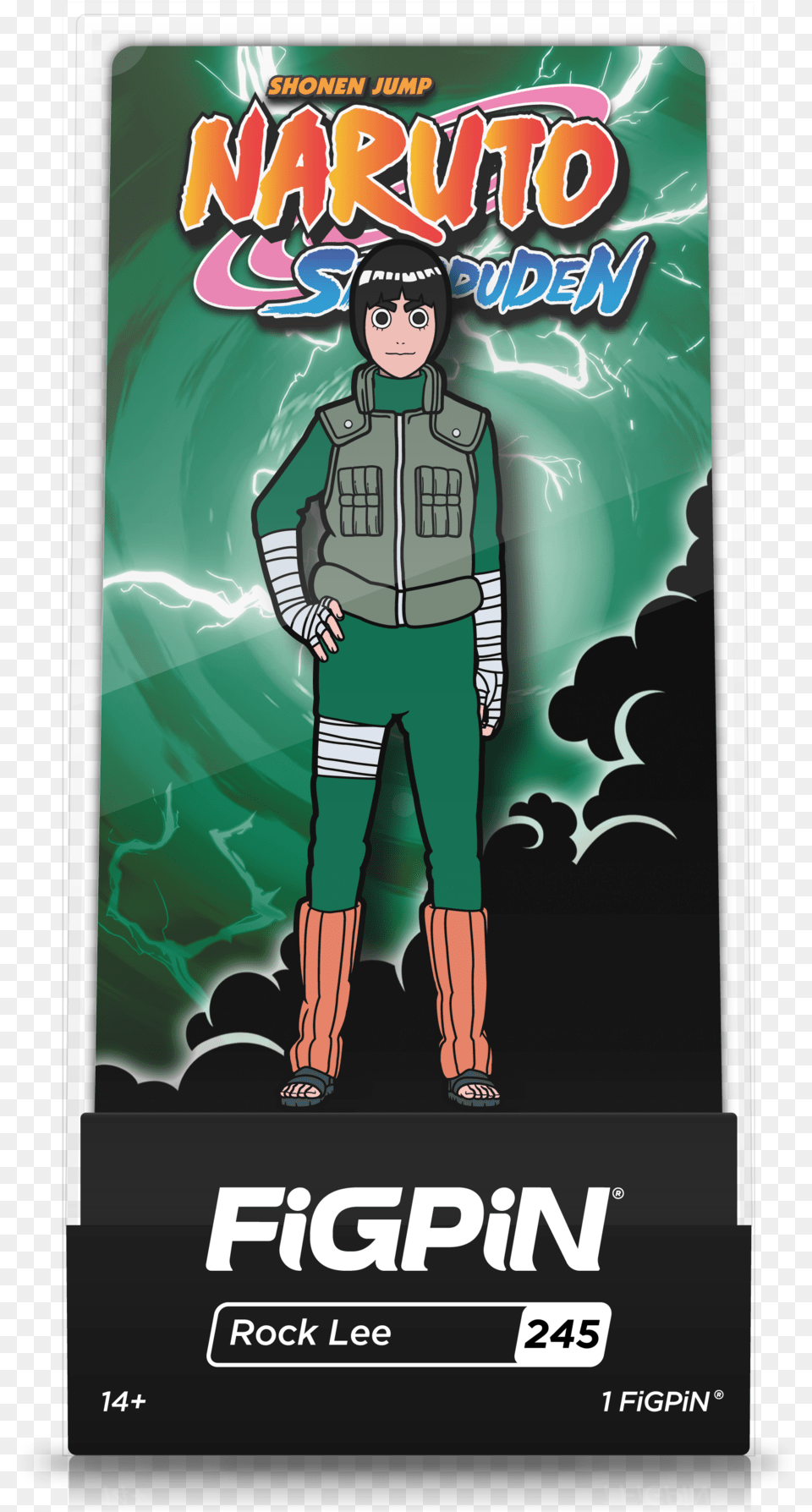 Rock Lee Enamel Pinquotdata Srcquotcdn Rock Lee Figpin, Advertisement, Book, Comics, Poster Free Png