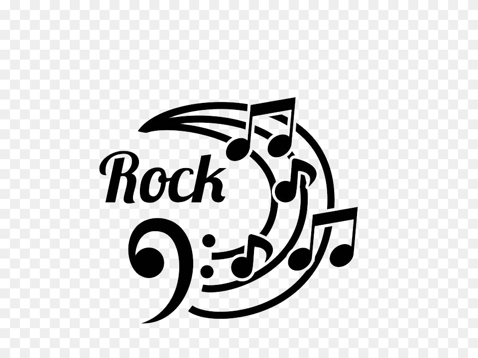 Rock Music, Stencil, Logo, Symbol, Text Free Transparent Png