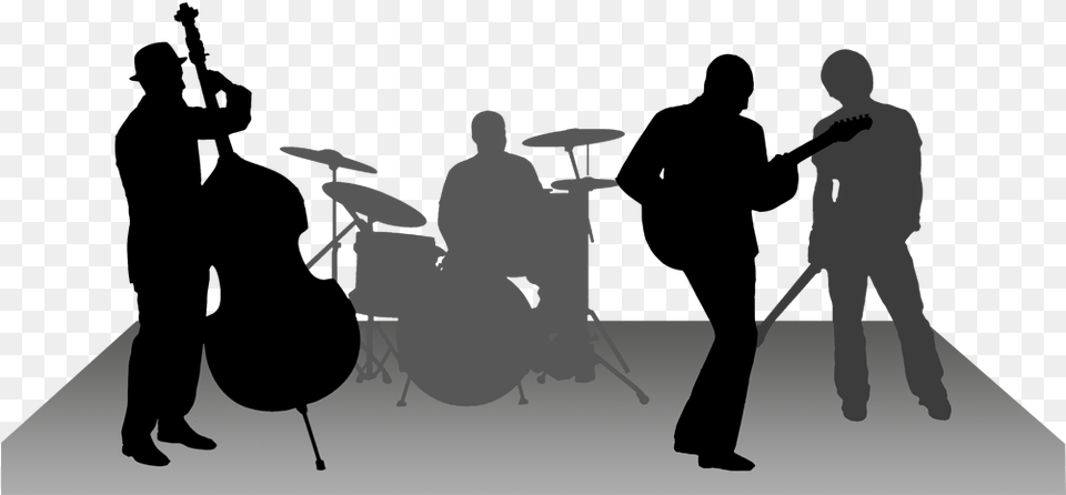 Rock Music Band Playing, Person, Performer, Musician, Musical Instrument Free Png