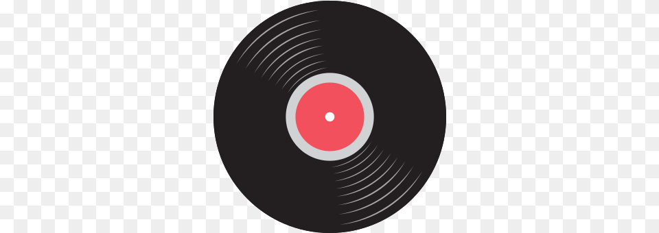 Rock Music Icon Vinyl Record Solid, Disk Png Image