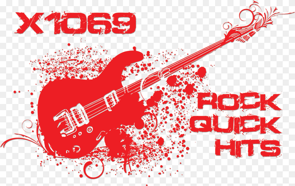 Rock Music U2013 Quickies X1069 Rock Kmzkfm Poster, Guitar, Musical Instrument, Bass Guitar Png Image