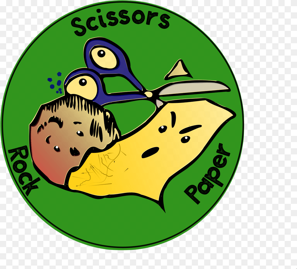 Rock Paper Scissors App Logo Last Minute Entry U2014 Steemit Logo, Baby, Person, Head, Face Free Png