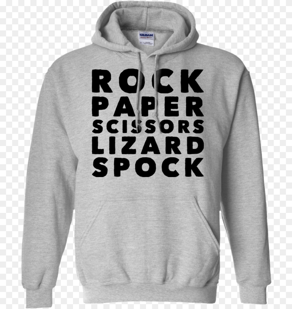 Rock Paper Scissors Lizard Spock Hoodie Fortnite Pullover Nike, Clothing, Knitwear, Sweater, Sweatshirt Free Png Download