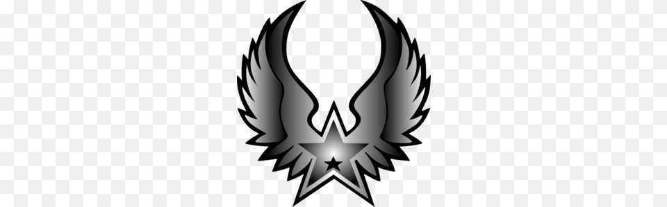 Rock Star Black Star Clip Art, Emblem, Symbol Free Png