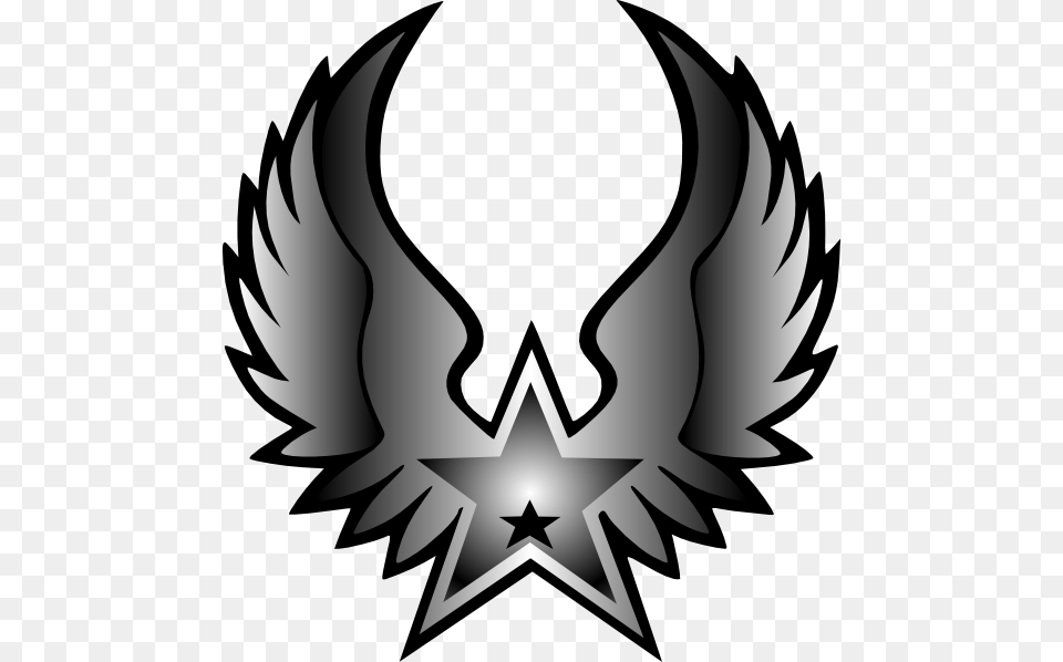 Rock Star Black Star Clip Art, Emblem, Symbol, Animal, Kangaroo Free Transparent Png