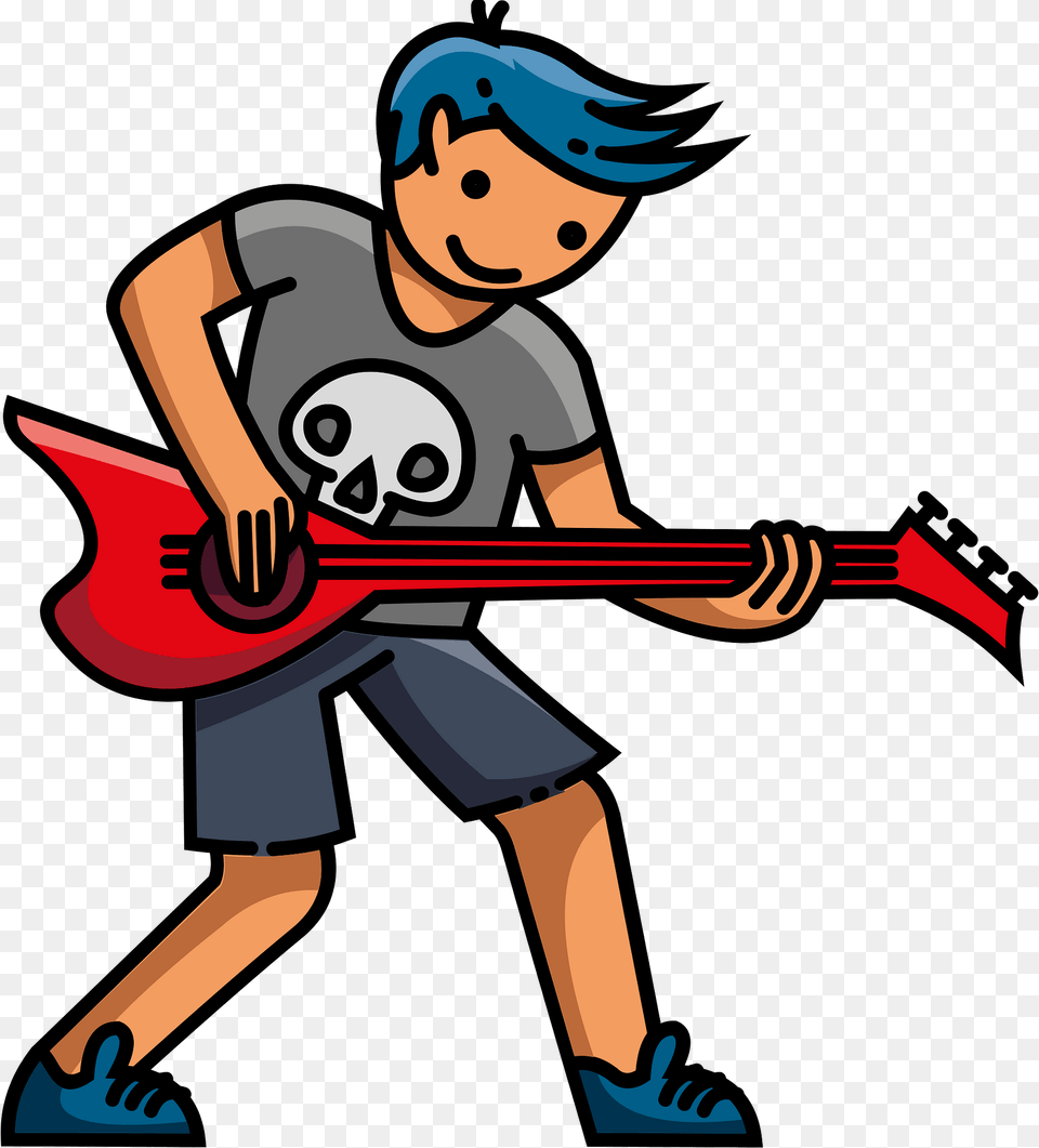 Rock Star Clipart, Guitar, Musical Instrument, Baby, Person Free Png Download