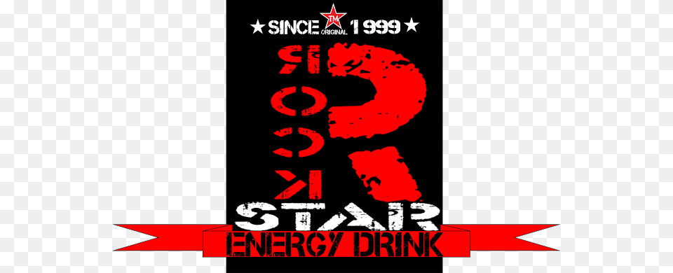 Rock Star Energy Drink Since1999 Poster, Advertisement, Symbol, Number, Text Png