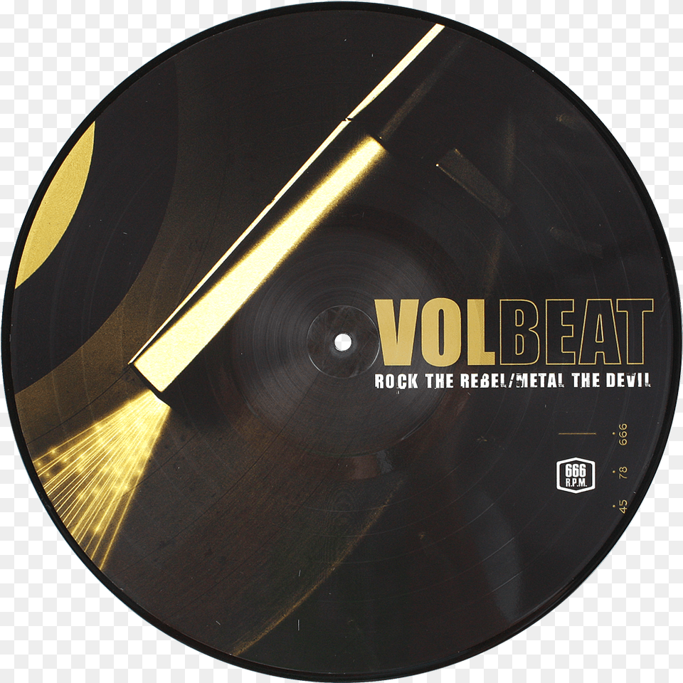 Rock The Rebel Metal The Devil Volbeat Rock The Rebel Metal, Disk, Dvd, Machine, Wheel Png Image