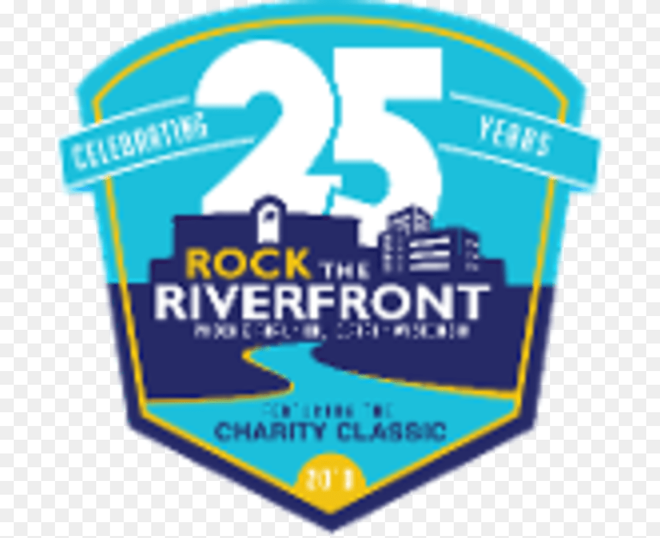 Rock The Riverfront Featuring The Charity Classic Rcu Rock The Riverfront, Badge, Logo, Symbol Png Image