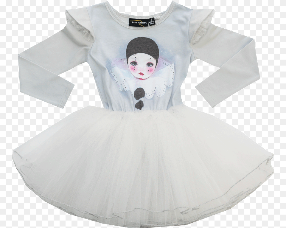 Rock Your Baby Circus Long Sleeve Tutu Dress, Person, Clothing, Costume, Long Sleeve Free Png Download