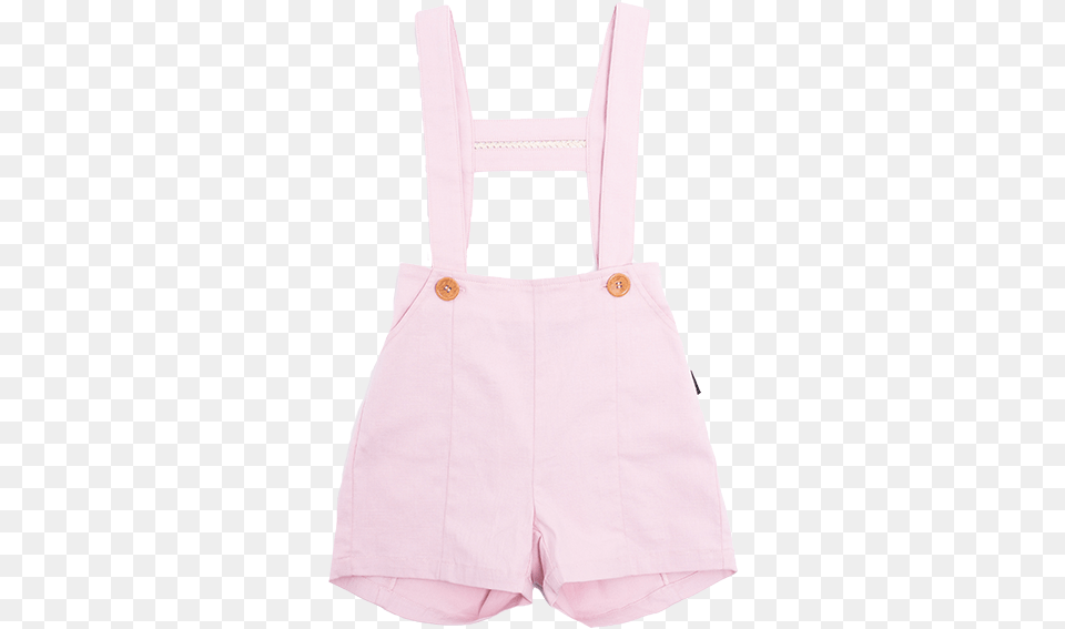 Rock Your Baby Pink Jaclyn Overall Denim, Shorts, Clothing, Accessories, Child Free Png Download