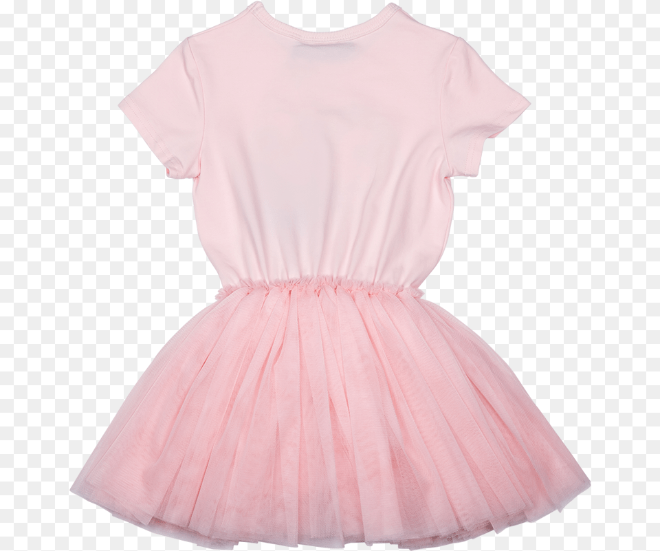 Rock Your Baby Unicorn Love Ss Circus Dress Kate Mack Biscotti Pink Ballerina Print And Tulle Detail, Clothing, Blouse, Skirt Free Png