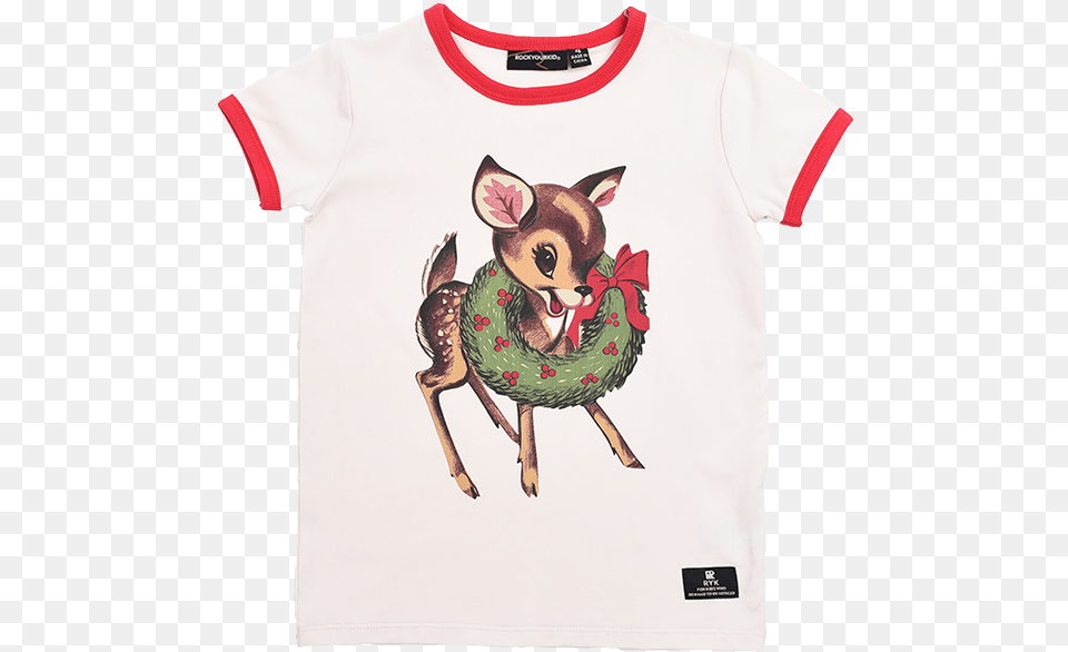 Rock Your Kid Dear Rudolph T Shirt, Applique, Clothing, Pattern, T-shirt Free Png