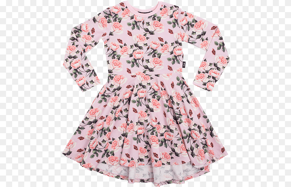 Rock Your Kid Hi Lo Shabby Chic Waisted Dress Dress, Clothing, Long Sleeve, Sleeve, Blouse Free Png