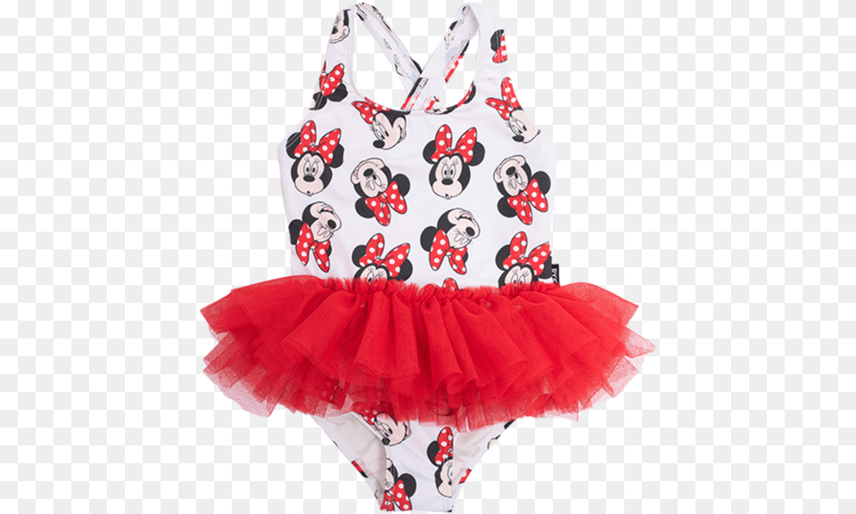 Rock Your Kid Minnie Mouse Tulle One Piece Swimsuit, Dancing, Leisure Activities, Person, Clothing Free Png Download