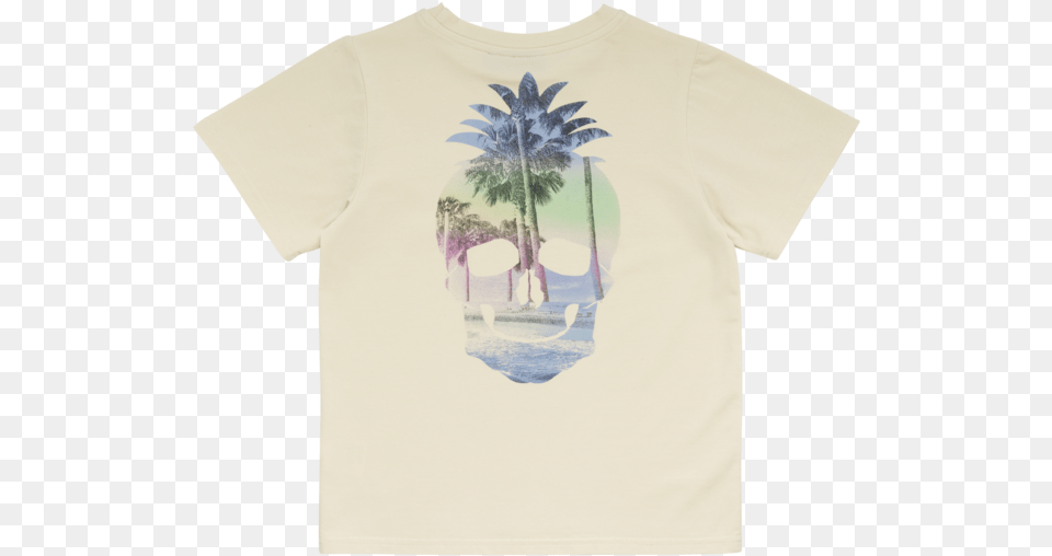 Rock Your Kid Tropical Skull Short Sleeve Tee Desert Palm, Clothing, T-shirt Png