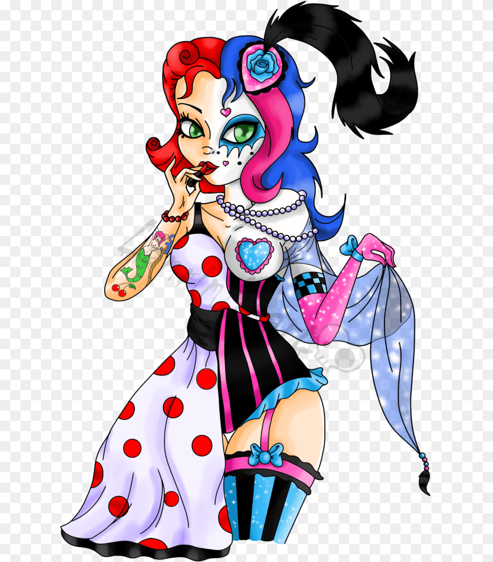 Rockabilly Burlesque Girl, Publication, Book, Comics, Adult Png Image