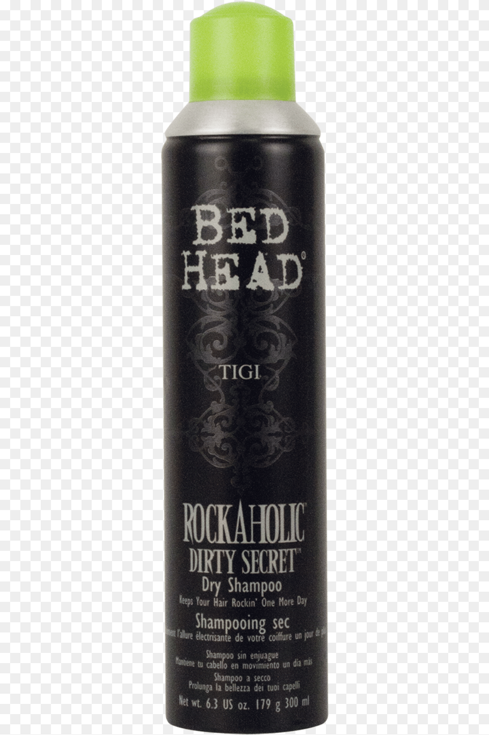 Rockaholic Dirty Secret Dry Shampoo Bed Head, Alcohol, Beer, Beverage, Cosmetics Png Image