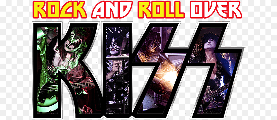 Rockandrollover Kiss Rock And Roll Over, Art, Book, Collage, Comics Free Png