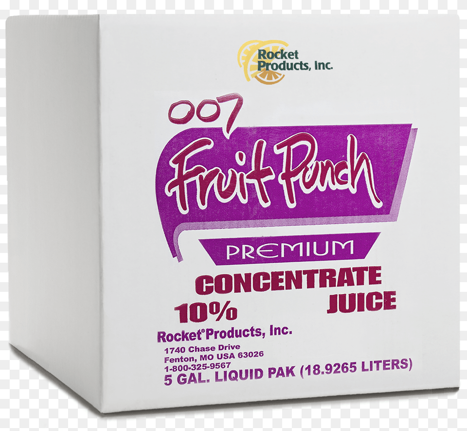 Rocket 007 Fruit Punch, Advertisement, Box, Poster Free Transparent Png