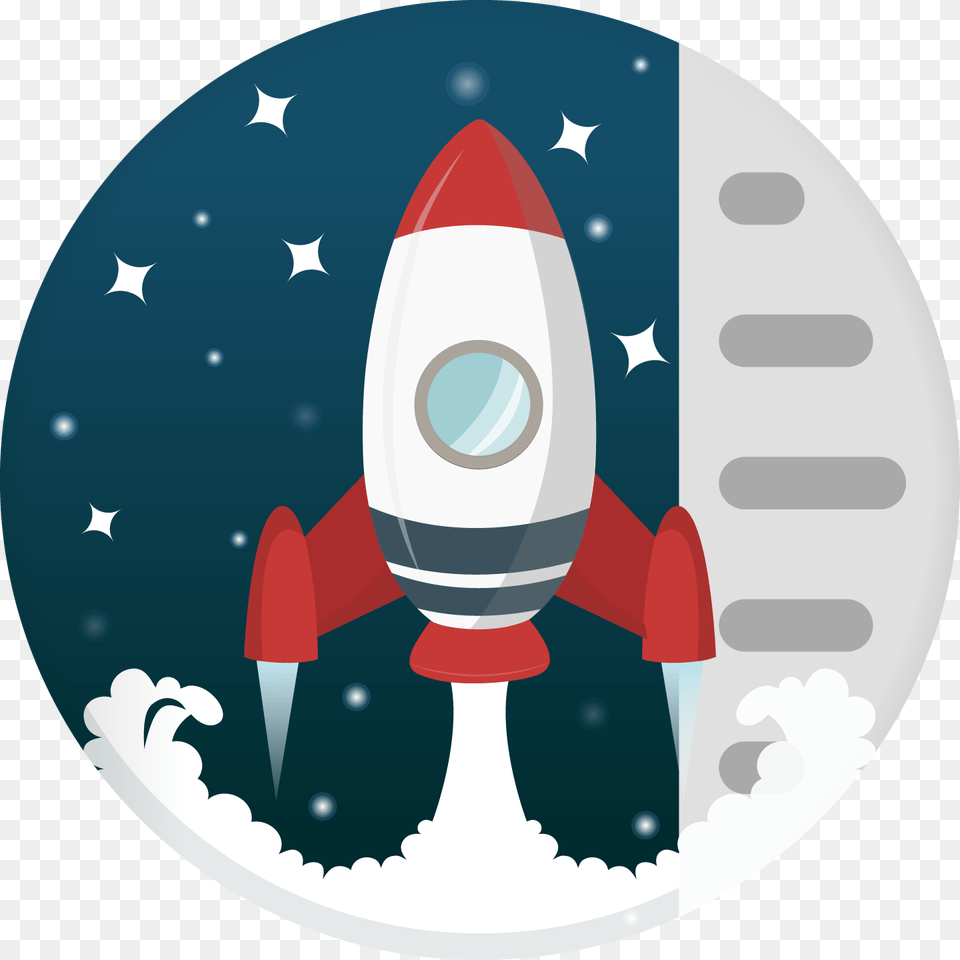Rocket, Disk, Launch, Weapon Free Png Download