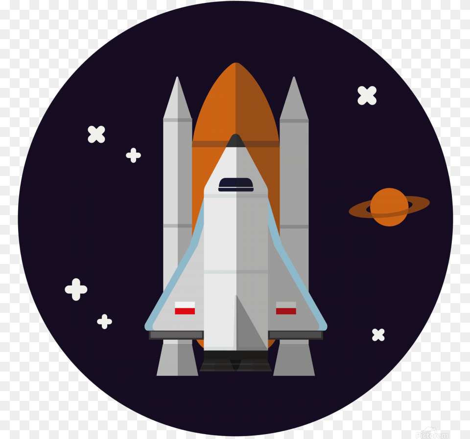 Rocket, Aircraft, Space Shuttle, Spaceship, Transportation Free Png Download