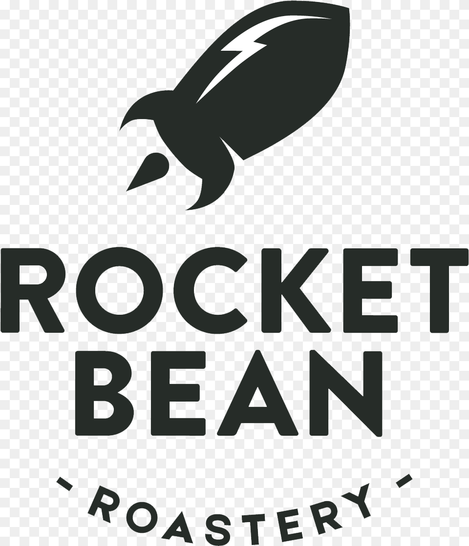 Rocket Bean Roastery Logo, Animal, Fish, Sea Life, Shark Free Png Download