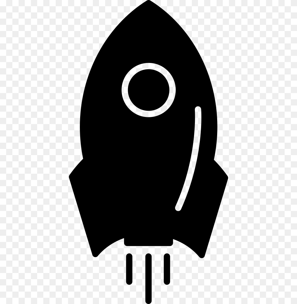 Rocket Black Ship Rocket Icon Black, Stencil, Clothing, Hoodie, Knitwear Free Png