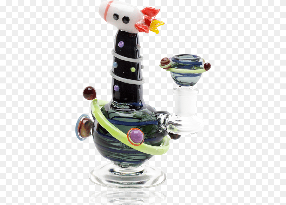 Rocket Bong, Glass, Figurine, Bottle, Smoke Pipe Free Transparent Png