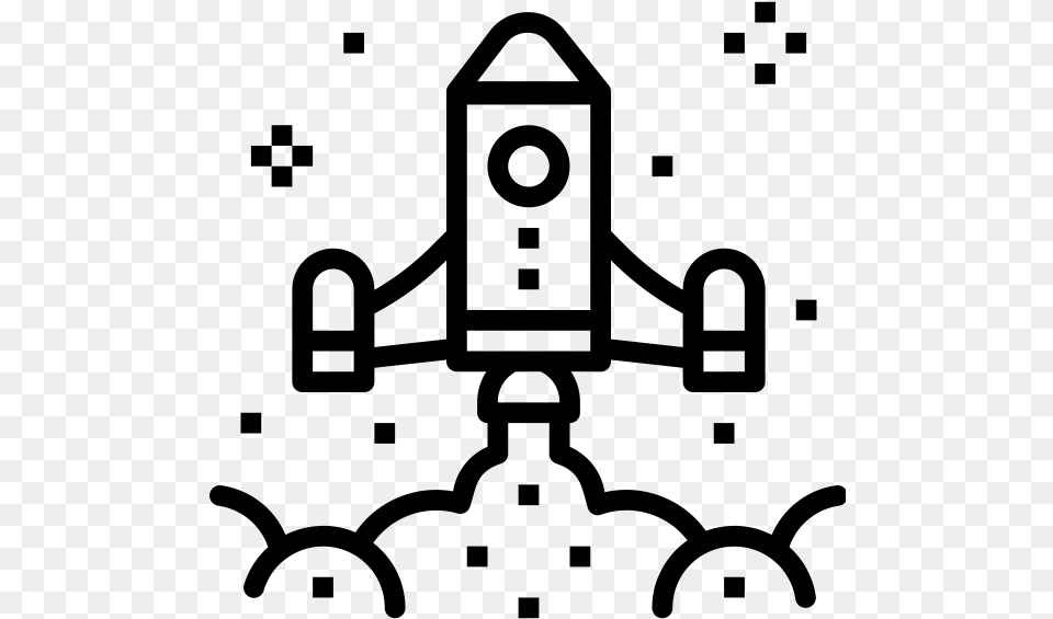 Rocket By Supalerk Laipawat From The Noun Project Beers Icon, Gray Free Transparent Png