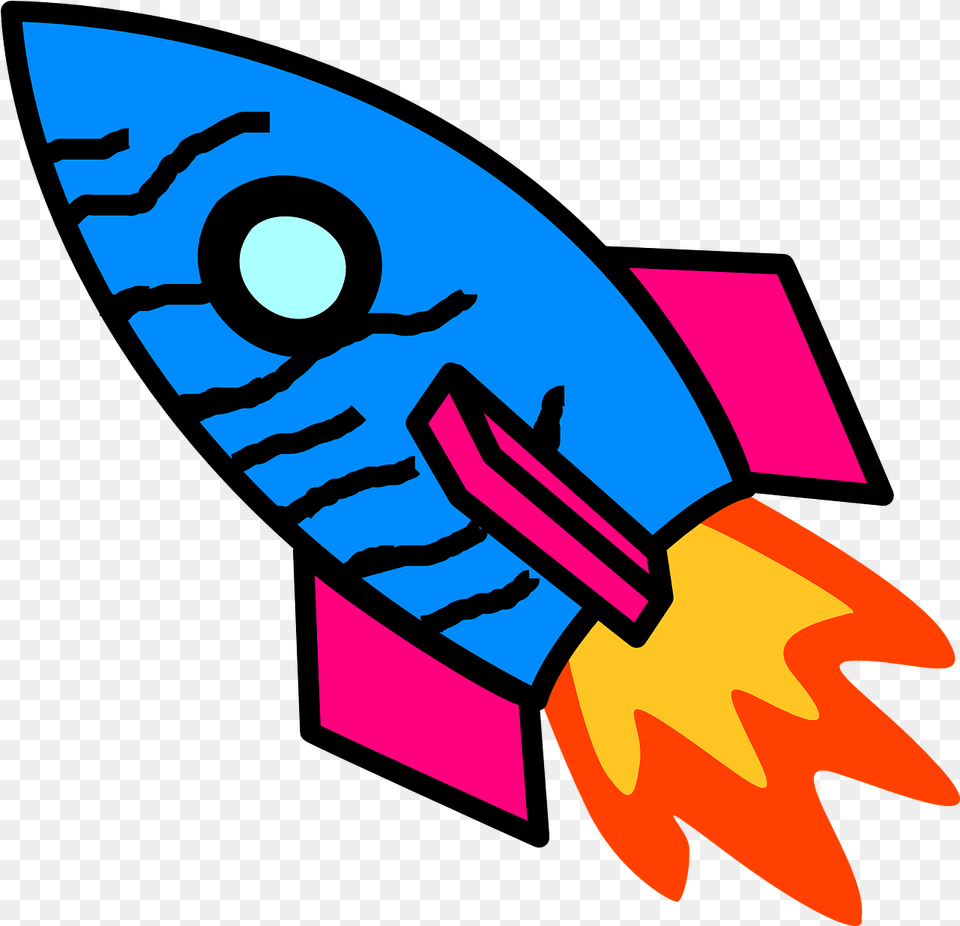 Rocket Cartoon Spaceship Spaceship Clipart, Nature, Outdoors, Sea, Water Free Transparent Png
