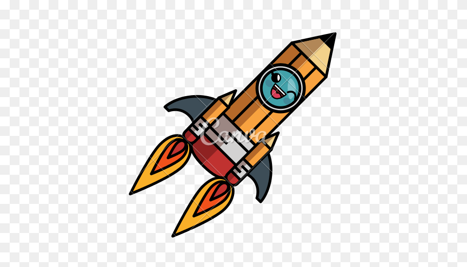 Rocket Clipart Black And White, Weapon, Dynamite Free Transparent Png