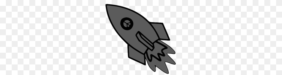 Rocket Clipart Gray, Aircraft, Transportation, Vehicle Free Png Download