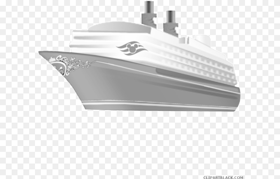 Rocket Clipart Space Craft Disney Cruise Ship Outline, Transportation, Vehicle, Yacht, Cruise Ship Png Image