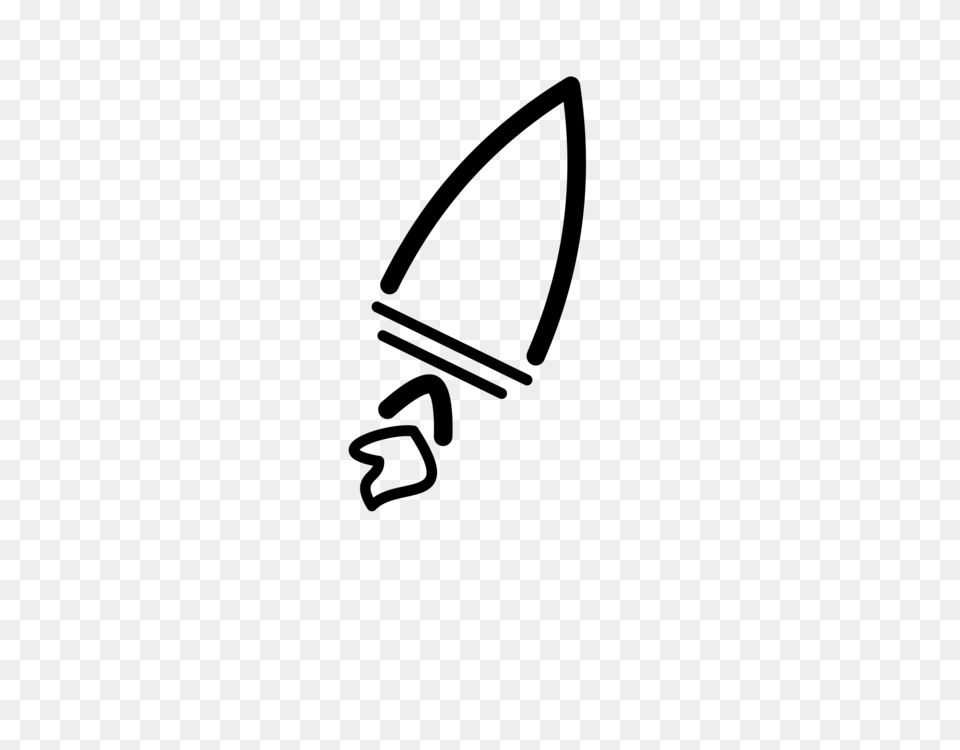 Rocket Drawing Spacecraft Launch Vehicle Computer Icons Gray Free Transparent Png