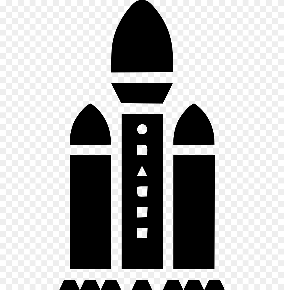 Rocket Falcon Heavy Spacex Falcon Heavy, Architecture, Building, Dome, Stencil Free Png