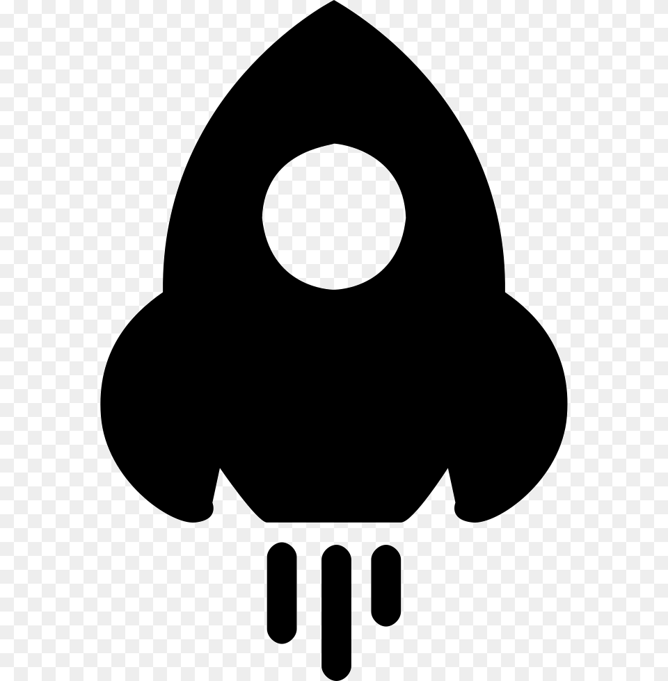 Rocket Single Icon, Stencil, Silhouette, Clothing, Hardhat Free Transparent Png