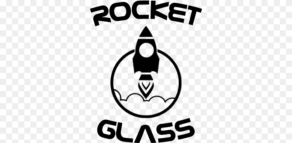 Rocket Glass Rock And Roll Animations, Gray Free Transparent Png