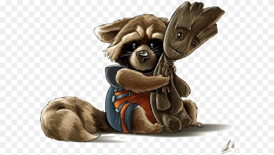 Rocket Groot, Baby, Person, Animal, Ape Png Image
