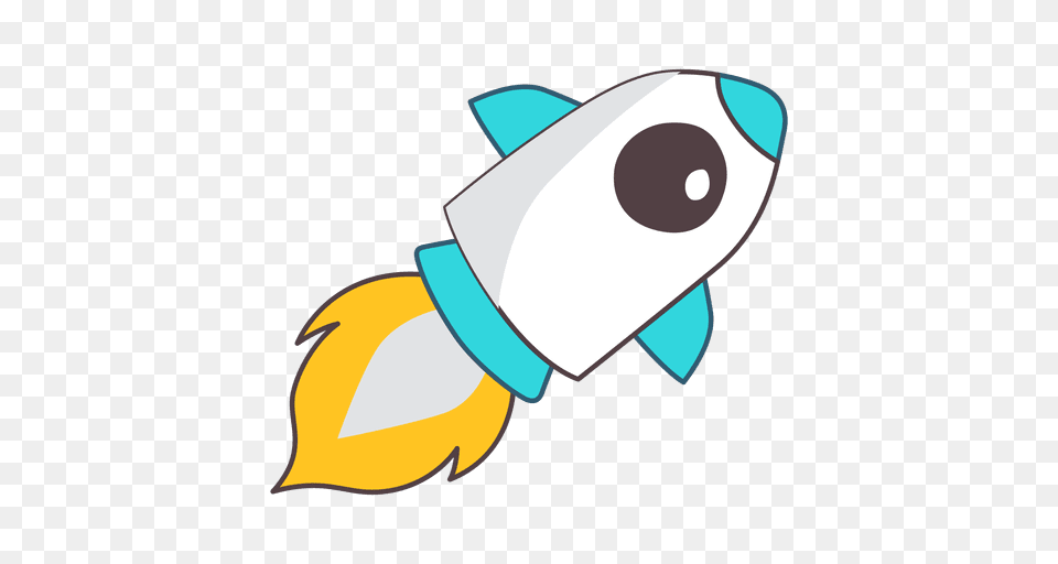 Rocket Illustration Space, Animal, Fish, Sea Life, Shark Free Png