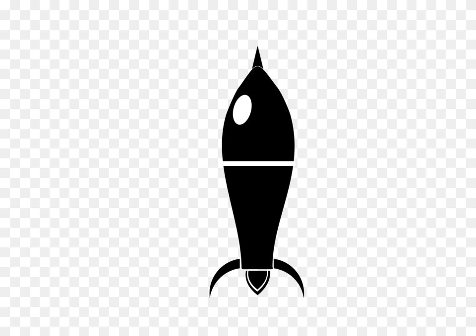 Rocket Launch Drawing Silhouette Logo, Astronomy, Moon, Nature, Night Free Png Download