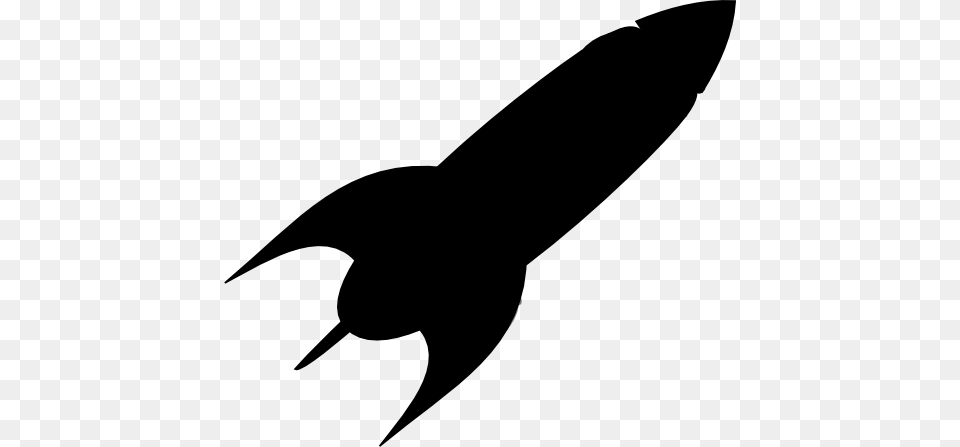 Rocket Launch Pad Clipart, Silhouette, Stencil, Animal, Fish Png Image