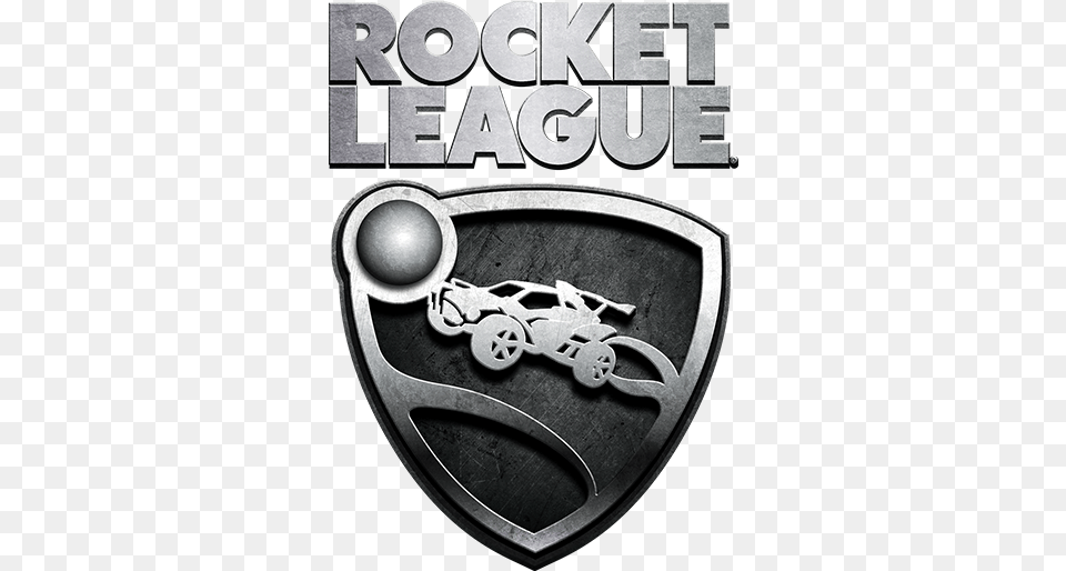 Rocket League Emblem Black And White, Logo, Armor, Cross, Symbol Free Png
