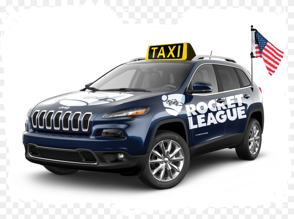 Rocket League Larry Grey Jeep Grand Cherokee Trunk Cover, Car, Transportation, Vehicle, Machine Png Image