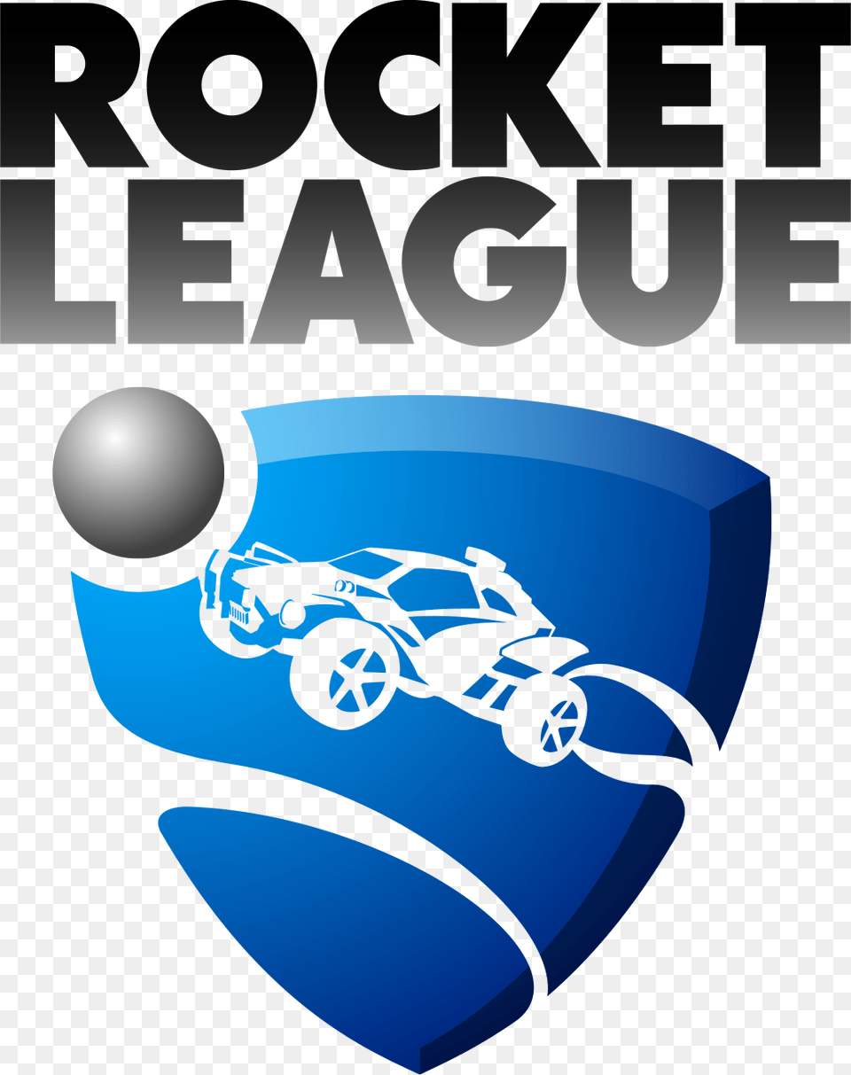 Rocket League Logo Rocket League Clipart, Machine, Wheel, Motorcycle, Transportation Free Png