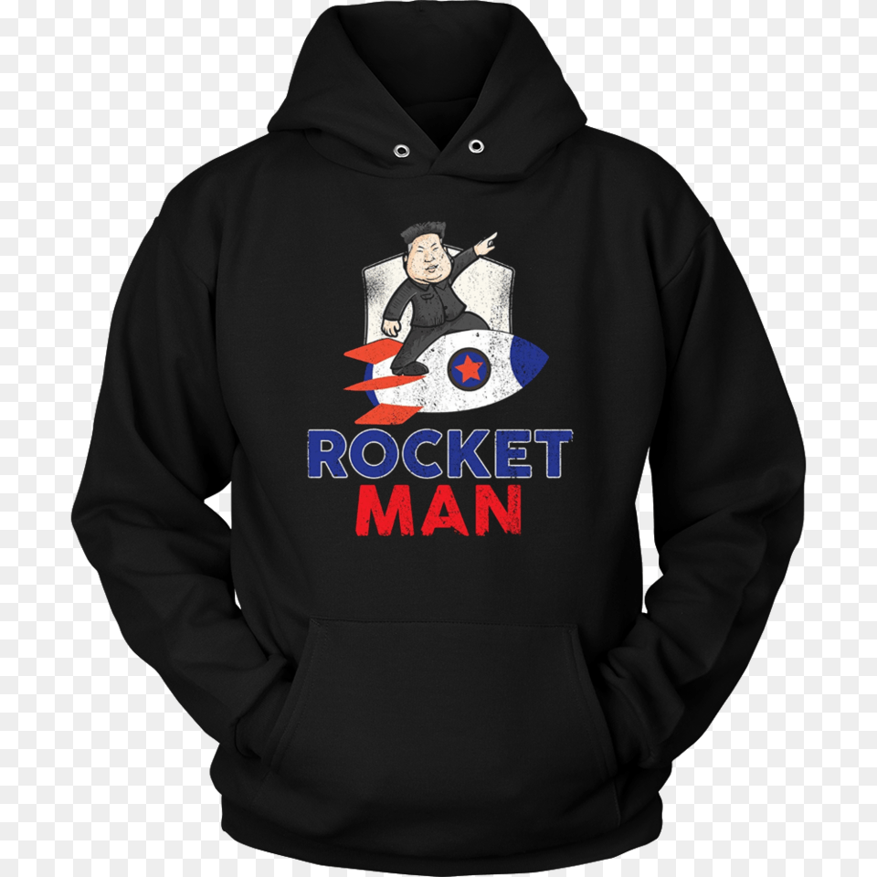 Rocket Man Kim Jong Un North Korea Funny Tee Shirt Teefig, Sweatshirt, Sweater, Knitwear, Hoodie Png Image