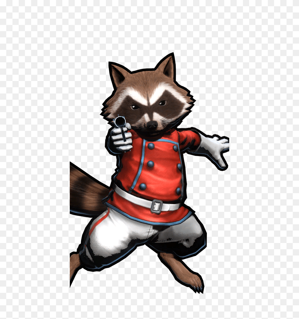 Rocket Raccoon, Animal, Canine, Dog, Mammal Free Png