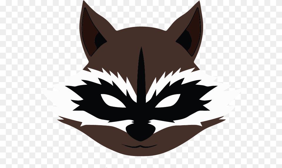 Rocket Raccoon Clipart Human, Stencil, Logo, Animal, Fish Free Png Download