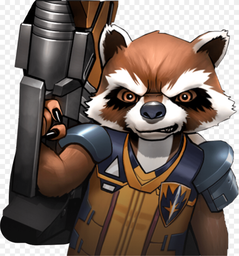 Rocket Raccoon Freetoedit Avengers Academy Rocket, Book, Comics, Publication, Baby Png